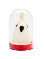 CONDOMERIE PRESERVATIVO DECORATIVO PINTADO A MANO LORO BLANCO