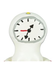 CONDOMERIE PRESERVATIVO DECORATIVO PINTADO A MANO RELOJ