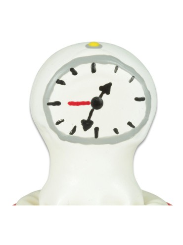 CONDOMERIE PRESERVATIVO DECORATIVO PINTADO A MANO RELOJ