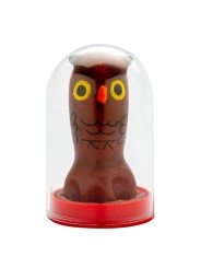 CONDOMERIE PRESERVATIVO DECORATIVO PINTADO A MANO BUHO