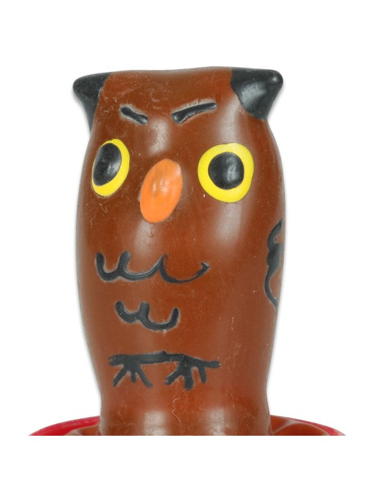 CONDOMERIE PRESERVATIVO DECORATIVO PINTADO A MANO BUHO