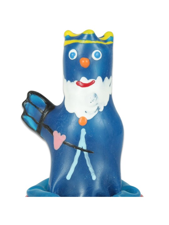 CONDOMERIE PRESERVATIVO DECORATIVO PINTADO A MANO ACUARIO