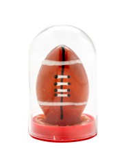 CONDOMERIE PRESERVATIVO DECORATIVO PINTADO A MANO PELOTA DE RUGBY