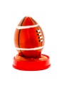 CONDOMERIE PRESERVATIVO DECORATIVO PINTADO A MANO PELOTA DE RUGBY