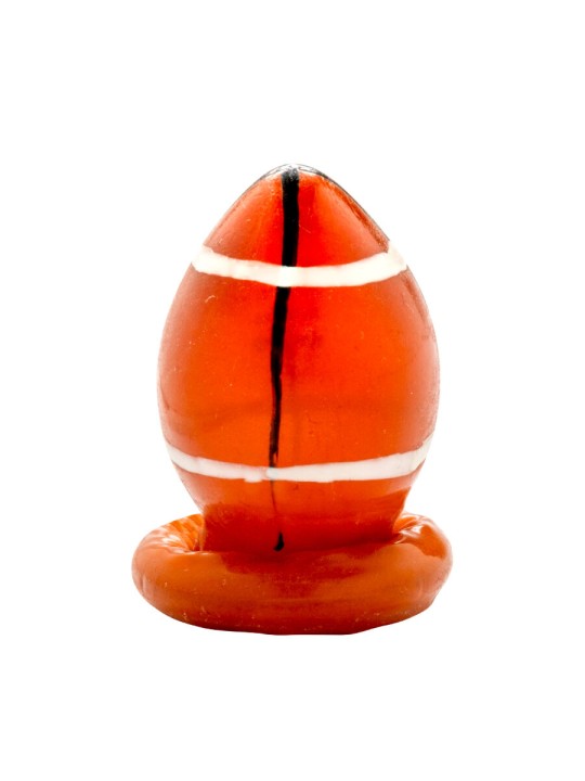 CONDOMERIE PRESERVATIVO DECORATIVO PINTADO A MANO PELOTA DE RUGBY