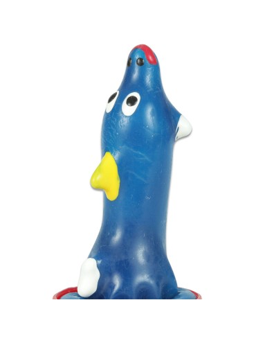 CONDOMERIE PRESERVATIVO DECORATIVO PINTADO A MANO DELFIN