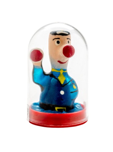 CONDOMERIE PRESERVATIVO DECORATIVO PINTADO A MANO POLICIA