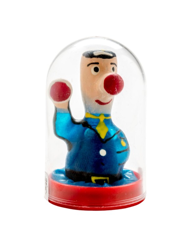 CONDOMERIE PRESERVATIVO DECORATIVO PINTADO A MANO POLICIA