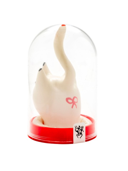 CONDOMERIE PRESERVATIVO DECORATIVO PINTADO A MANO CISNE