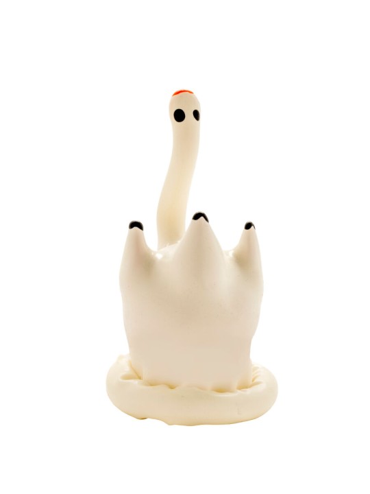 CONDOMERIE PRESERVATIVO DECORATIVO PINTADO A MANO CISNE