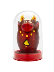 CONDOMERIE PRESERVATIVO DECORATIVO PINTADO A MANO TORO MODELO 1