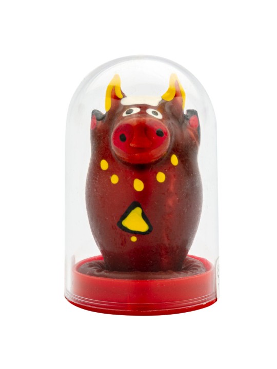 CONDOMERIE PRESERVATIVO DECORATIVO PINTADO A MANO TORO MODELO 1