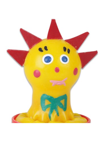 CONDOMERIE PRESERVATIVO DECORATIVO PINTADO A MANO SOL