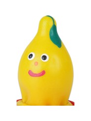 CONDOMERIE PRESERVATIVO DECORATIVO PINTADO A MANO LIMON