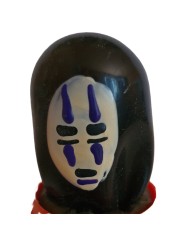 CONDOMERIE PRESERVATIVO DECORATIVO PINTADO A MANO MASCARILLA FANTASMA NEGRO