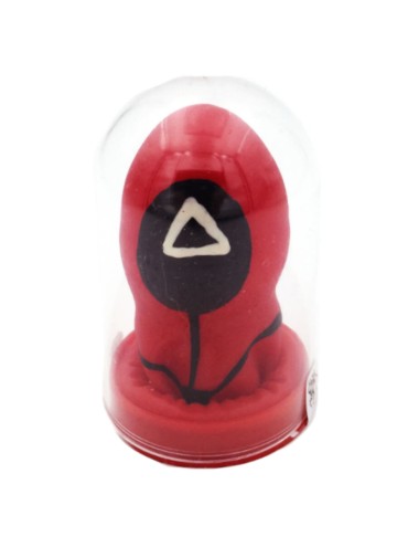 CONDOMERIE PRESERVATIVO DECORATIVO PINTADO A MANO TRINGULO