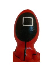 CONDOMERIE PRESERVATIVO DECORATIVO PINTADO A MANO CUADRADO