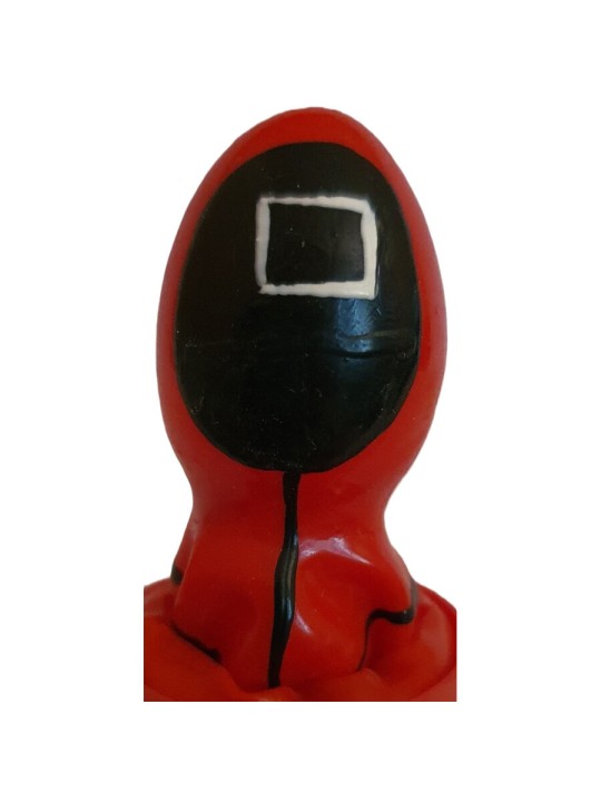 CONDOMERIE PRESERVATIVO DECORATIVO PINTADO A MANO CUADRADO