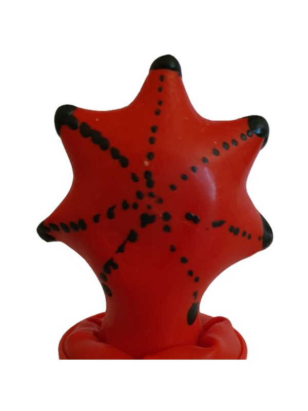 CONDOMERIE PRESERVATIVO DECORATIVO PINTADO A MANO ESTRELLA DE MAR