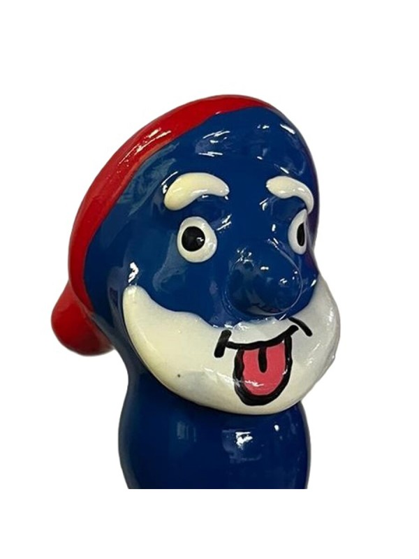 CONDOMERIE PRESERVATIVO DECORATIVO PINTADO A MANO ABUELO AZUL