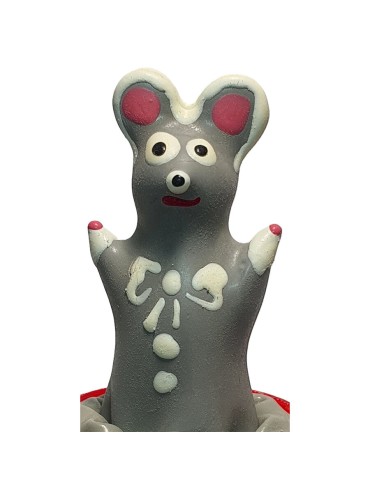 CONDOMERIE PRESERVATIVO DECORATIVO PINTADO A MANO RATON MODELO 2