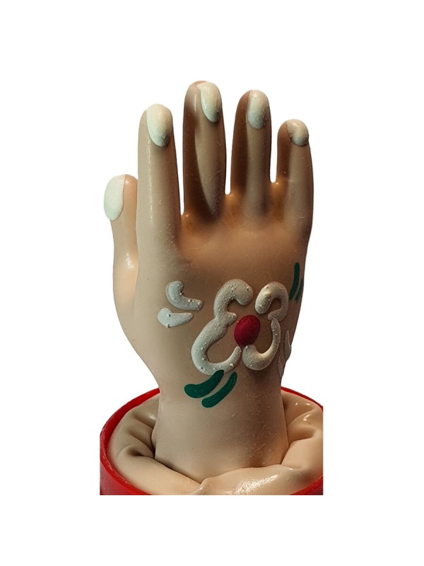 CONDOMERIE PRESERVATIVO DECORATIVO PINTADO A MANO MANO MODELO 2