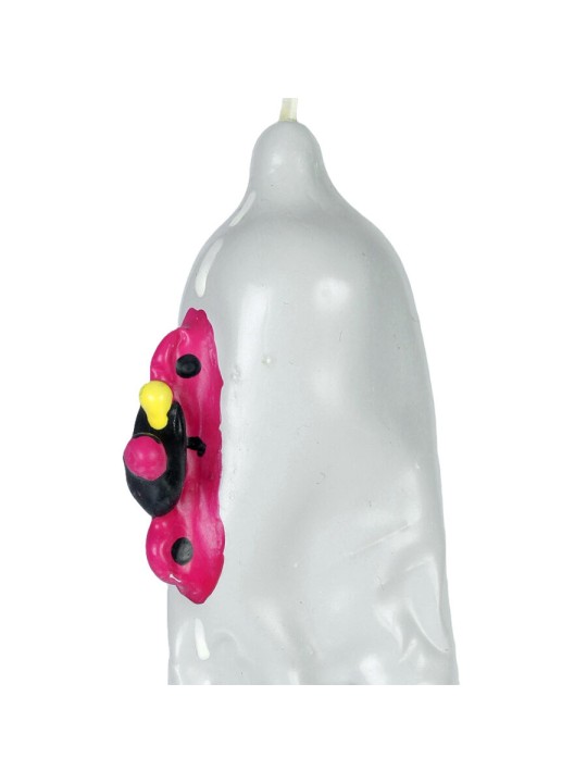 CONDOMERIE PRESERVATIVO DECORATIVO PINTADO A MANO MOTO XL