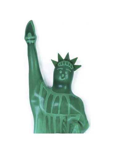 CONDOMERIE PRESERVATIVO DECORATIVO PINTADO A MANO ESTATUA DE LA LIBERTAD MODELO XL