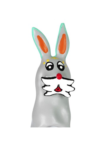 CONDOMERIE PRESERVATIVO DECORATIVO PINTADO A MANO CONEJITO XL