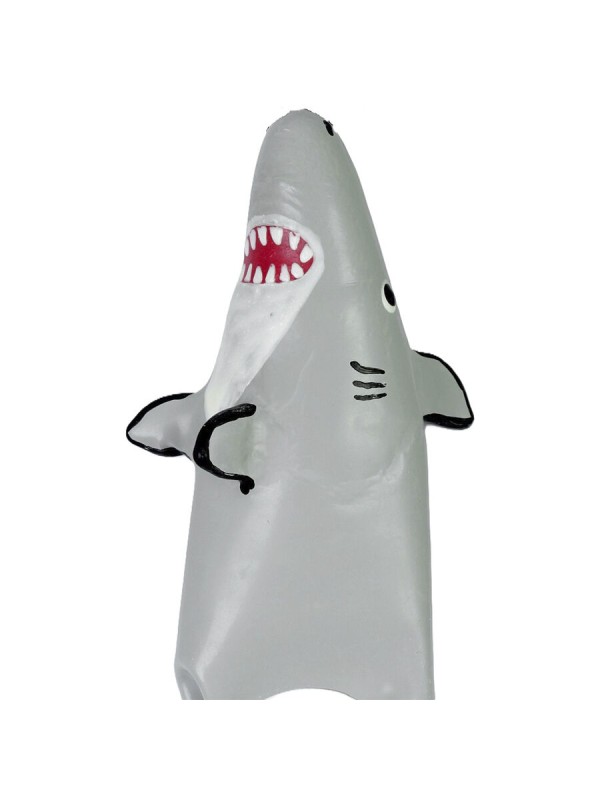 CONDOMERIE PRESERVATIVO DECORATIVO PINTADO A MANO TIBURON MODELO XL