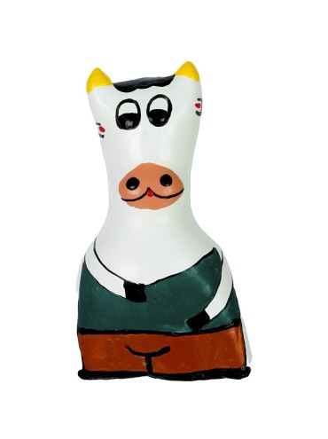 CONDOMERIE PRESERVATIVO DECORATIVO PINTADO A MANO VACA MODELO XL