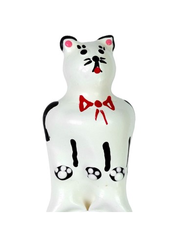 CONDOMERIE PRESERVATIVO DECORATIVO PINTADO A MANO GATO MODELO XL