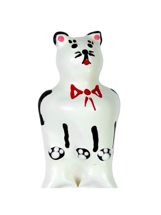 CONDOMERIE PRESERVATIVO DECORATIVO PINTADO A MANO GATO MODELO XL