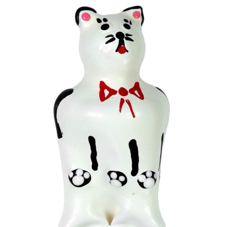 CONDOMERIE PRESERVATIVO DECORATIVO PINTADO A MANO GATO MODELO XL