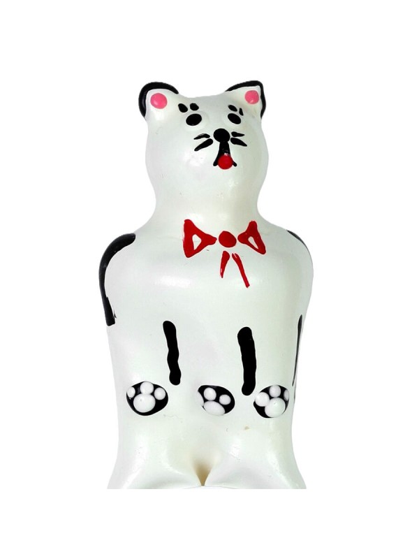 CONDOMERIE PRESERVATIVO DECORATIVO PINTADO A MANO GATO MODELO XL