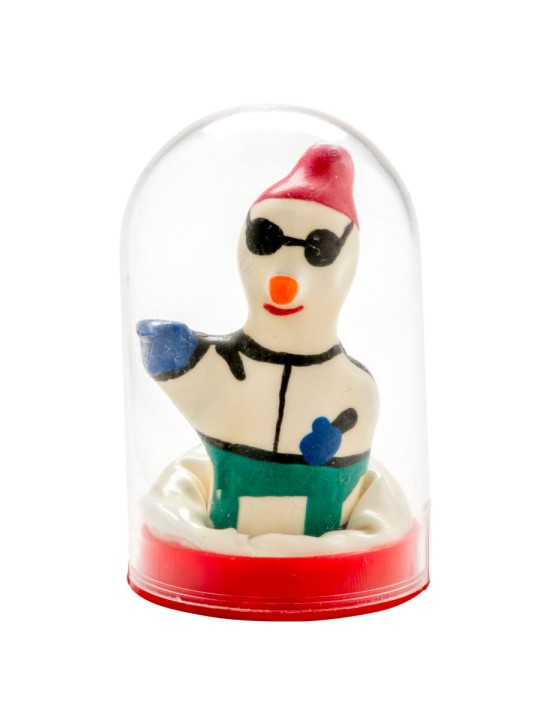 CONDOMERIE PRESERVATIVO DECORATIVO PINTADO A MANO SNOWBOARD XL