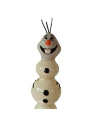 CONDOMERIE PRESERVATIVO DECORATIVO PINTADO A MANO LINDO MUNECO DE NIEVE XL