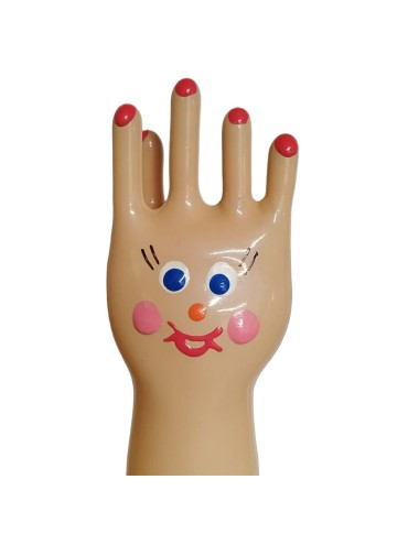 CONDOMERIE PRESERVATIVO DECORATIVO PINTADO A MANO GRAN MANO FELIZ XL