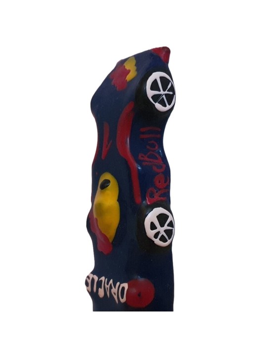CONDOMERIE PRESERVATIVO DECORATIVO PINTADO A MANO F1 RED BULL XL