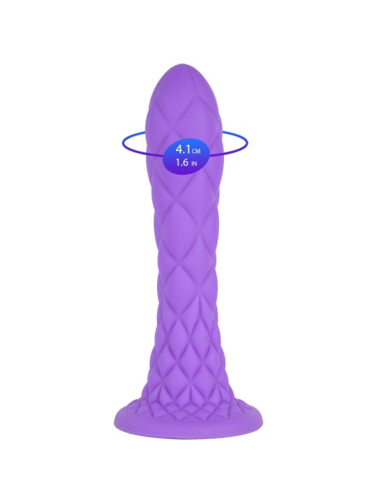 SILEXD DREAMY DILDO FANTASY SILICONA LIQUIDA TERMOREACTIVO VIOLETA 185 CM