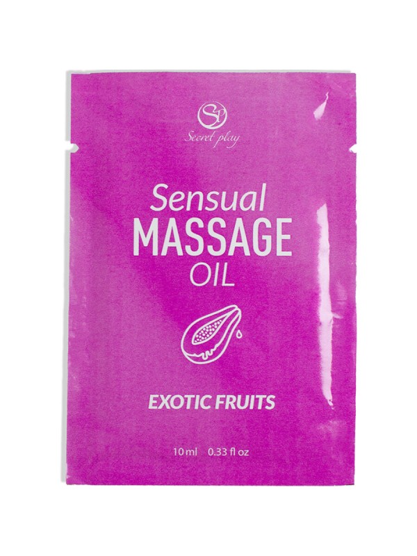 SECRETPLAY MONODOSIS ACEITE DE MASAJE FRUTAS EXOTICAS 10 ML