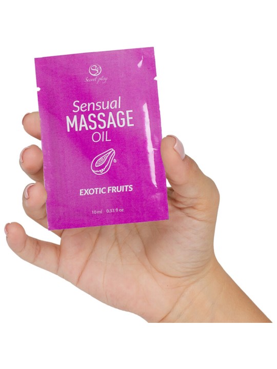 SECRETPLAY MONODOSIS ACEITE DE MASAJE FRUTAS EXOTICAS 10 ML