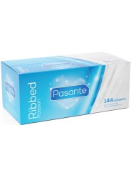 PASANTE RIBBED PASSION PRESERVATIVOS CAJA 144 UNIDADES