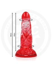 EPIC AGNIS DILDO FUEGO CARMESI