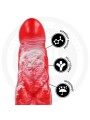EPIC AGNIS DILDO FUEGO CARMESI