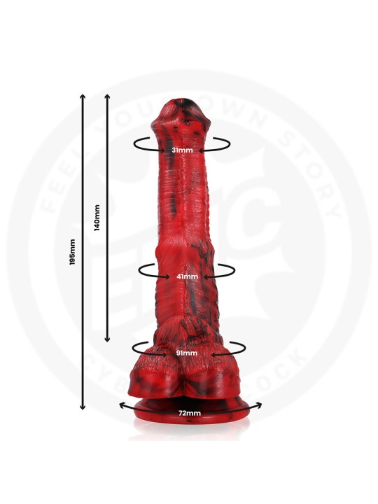 EPIC VULCANUS DILDO DRAGON DE LA NOCHE