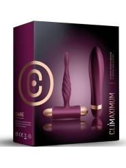 CLIMAXIMUM DARE KIT VIBRADOR TRENZADO PLUG ANAL PRINCIPIANTES