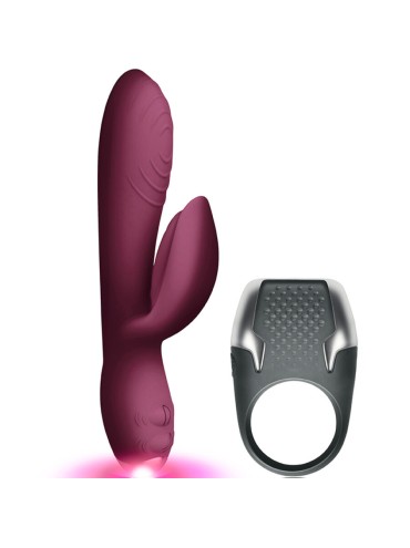 CLIMAXIMUM LAMOUR KIT VIBRADOR RABBIT ANILLO PENE LED