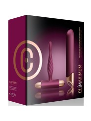 CLIMAXIMUM RAPTURE KIT VIBRADOR CLASICO PLUG ANAL PRINCIPIANTES