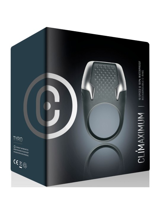 CLIMAXIMUM TYRO ANILLO VIBRADOR PARA PENE LUCES LED